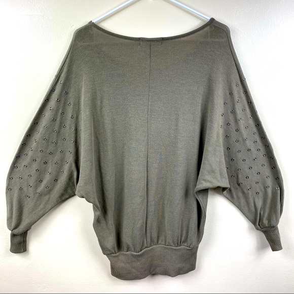 Imaginary Voyage Olive Green Sweater - Picture 3 of 7